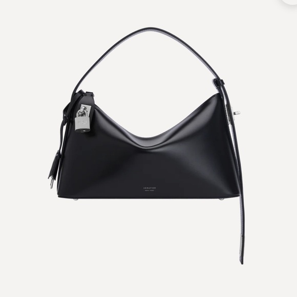 Verafied Handbags - Verafied NY Black and Silver Hobo